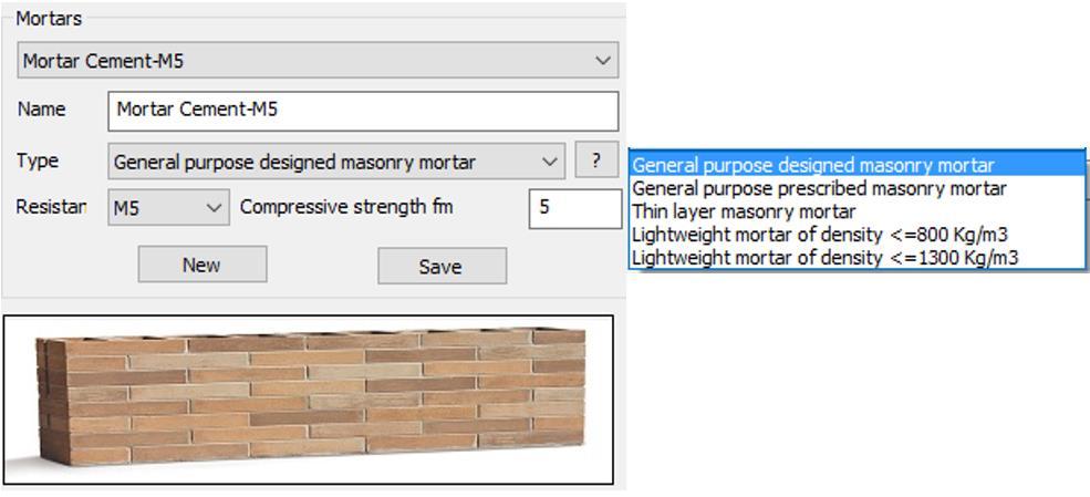 Select to store in the masonry library this masonry unit.