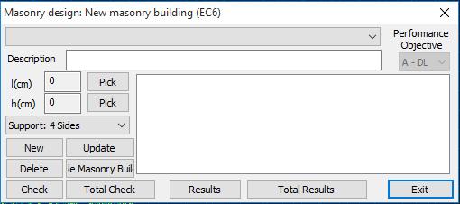 5.2. Masonry structure checks according to Eurocode 6: Masonry design according to Eurocode 6 includes seven checks: 1. Wall subjected to in-plane bending 2.