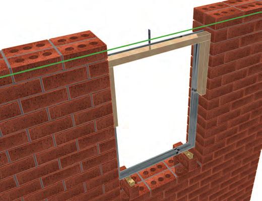 Clay Bricklaying Made Easy 8.11 Showing wooden form work in position. Brick reinforcement There are various materials that can be used for brick reinforcement, e.g. Mild steel reinforcing rods Brickforce - 2 strands of mild steel wire with short pieces welded across Exempt (expanded metal).