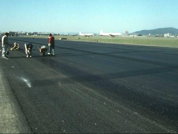 in asphalt overlays on an original concrete slab runway design After 12 years of service the customer commented that the