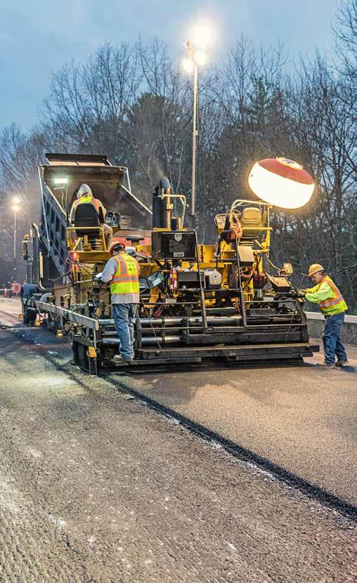 PAVING CONSTRUCTION Paving construction From milling to asphalt and concrete paving to final compaction passes, stay in total control on each phase of your project while maximizing your data and