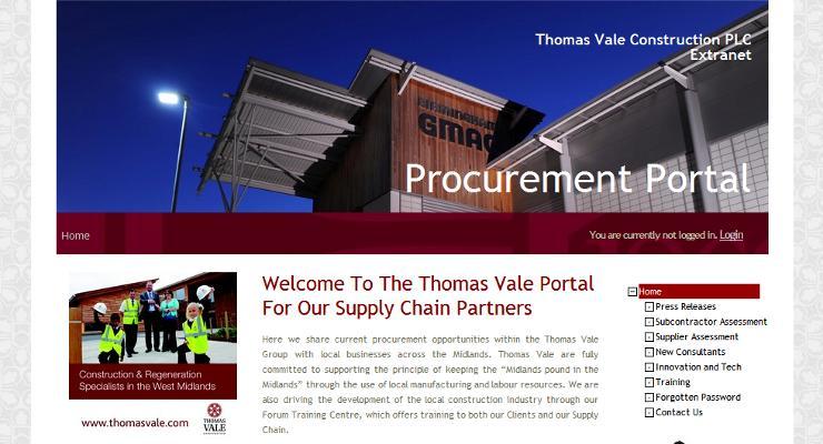 Supply Chain Procurement: Birmingham Green New Deal Initiative To work with Thomas Vale you must: - Be accredited to ISO14001 or similar - Be