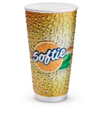 KEEPING UP THE STYLE FibreForm sleeves on paper cups add thermal insulation and enrich the