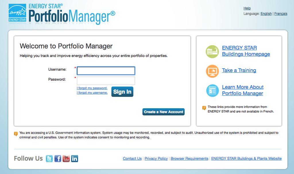 Section 1 How to Register a Portfolio Manager Account Visit the Portfolio Manager welcome page