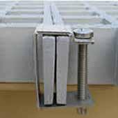 Type C End Panel Clips: Provide a simplified method for joining factory edges of adjacent abutting panels.