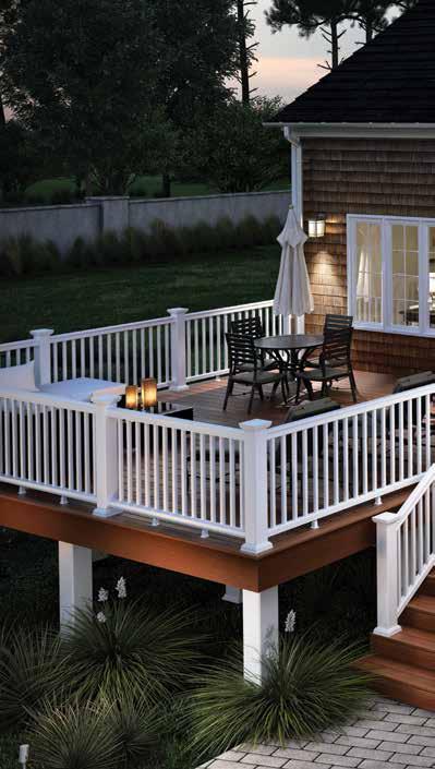 From contemporary to classic, new Symmetry Railing is designed to give homeowners maximum safety and maximum design options.