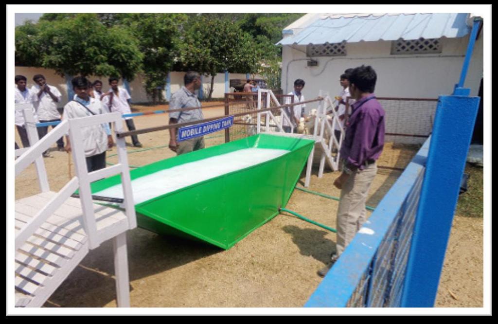 Technologies/Good agricultural practices /facility/benefits obtained with details: Technology adopted: Dipping tank for small ruminants Details: He is very much interested in Intensive goat farming.