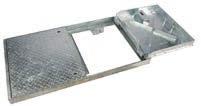 with 70mm or 100mm internal tray depth Selection of Steel Pavior/