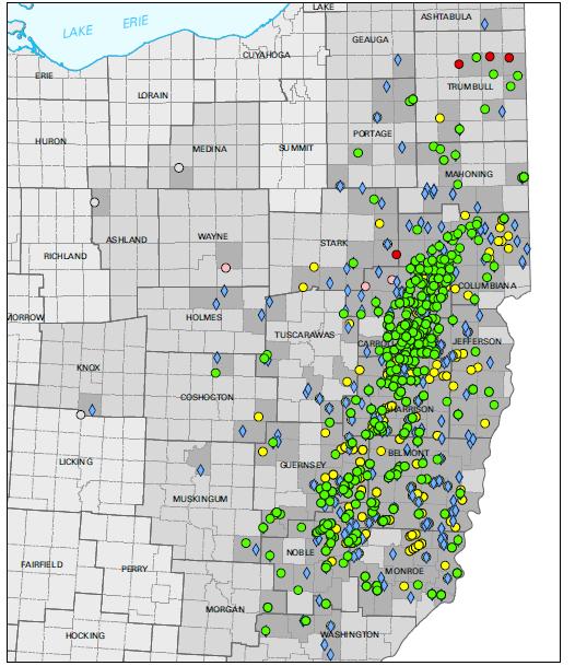 Utica/Marcellus Outlook Utica-Pt Pleasant Horizontal Activity in Ohio Ohio Utica Activity as of 5/30/15