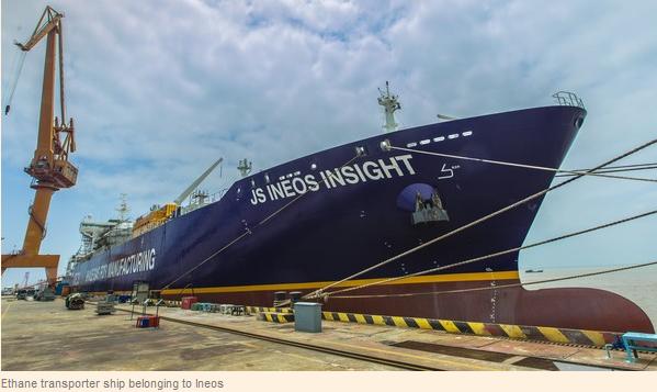 What you Need to Expand Ethane Exports New Marine Technology Ineos is building a fleet of eight