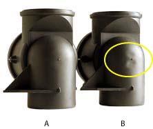 4, Pipe Fittings: An injection molded trial was run on a pipe fitting for a laundry machine to show the effect of nucleating agents on cycle time and warpage.