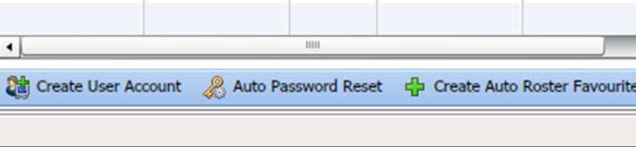 Reset EOL Passwords (Page 1 of 2) Resetting Employee Online Passwords 1. Click on the User Accounts master group 2.