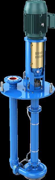 API 3171 ISO 13709 / API 610 11 th edition, compliant VS4 sump pump Capacities to 680 m³/h (3000 GPM) Heads to 290 m (950 feet) Temperatures to 232 C (450 F) Pit Depths to 6 m (20 feet) The APl3171