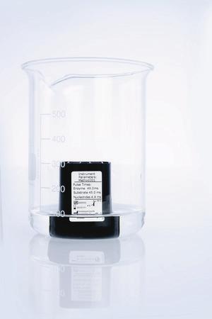 the cartridge in a beaker with enough high-purity water to cover the needles. Leave the cartridge in the beaker for 1 h, rinse it, and repeat step 4.