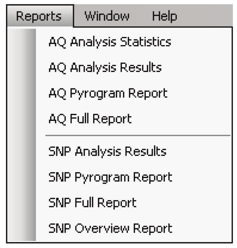 Operating Procedures To view reports generated in PDF format, a PDF reader must be installed on the computer.