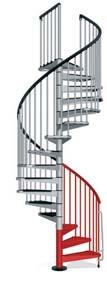 0 Civik /technical data sheet Civik staircases are characterized by a landing which allows the staircases to be fitted to openings of any shape or size.