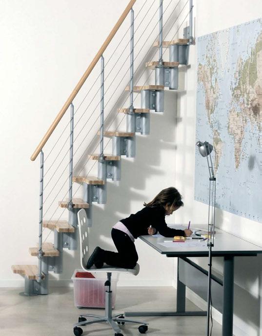 Kya STAIRCASES WIDTH: cm MIN. HEIGHT cm MAX. HEIGHT cm WOOD SHADES KYA is the staircase designed for the smallest spaces.