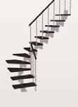 SPIRAL STAIRCASE SPACESAVER STAIRCASES WINDER STAIRCASES Klan / Kloè / Sky00 Karina / Kya Kompact / Komoda Civik / Civik Zink Measure the distance from the finished lower floor (starting floor) to