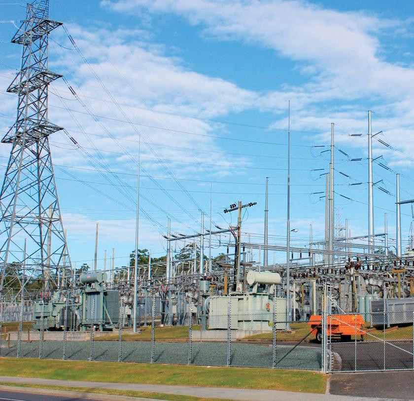 PART A Substations Substations provide many functions within the electricity grid, including transforming electricity from a higher to lower voltage (referred to as stepping down the voltage).