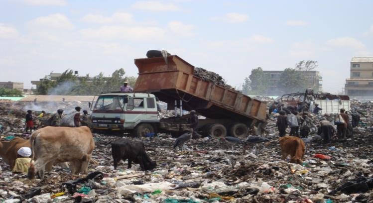Existing situation for waste Access to adequate waste collection and