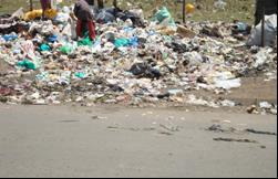 the disposal sites and other open places within Kenyan cities Plastic