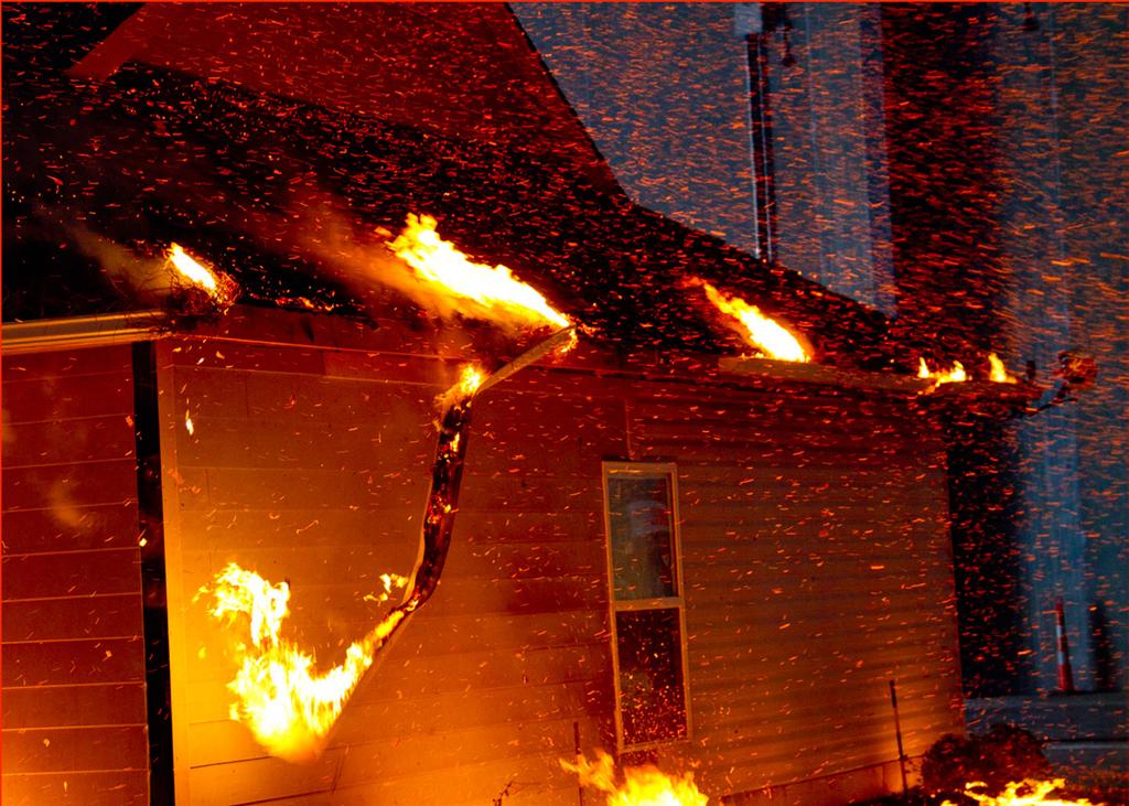 the debris is ignited by wind-blown embers. Why should you make cleaning out debris from gutters a priority?
