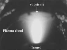 The surface morphology of a target after laser irradiation and the size of droplets were observed by a Scanning Electron Microscope (SEM).