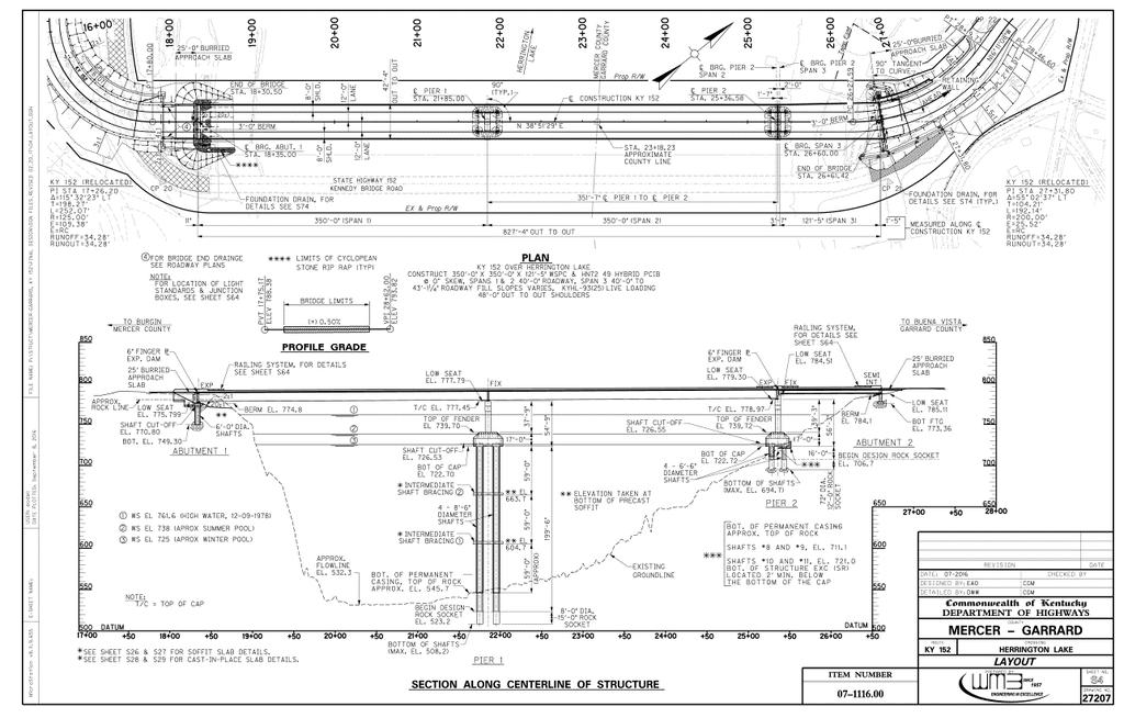 Project Overview $30M Construction Contract Three Span Bridge (350,