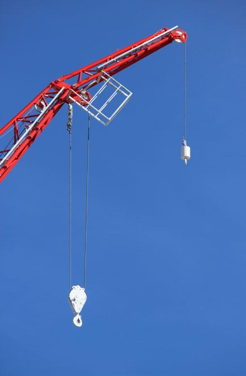 Our technologically advanced solution provides an additional hook with an 8t capacity at a range of 5m beyond the main hook; ideal for lifting unconventionally large and long loads, offering precise