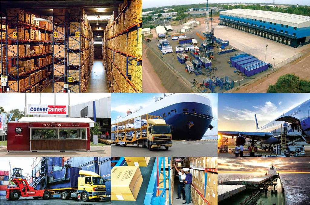Our Service Portfolio Through our comprehensive end-to-end service portfolio, we provide customized solutions to facilitate your global supply chain aspirations by utilizing the experience and