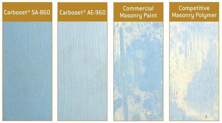Page 4 Excellent efflorescence resistance is demonstrated in the laboratory using ASTM