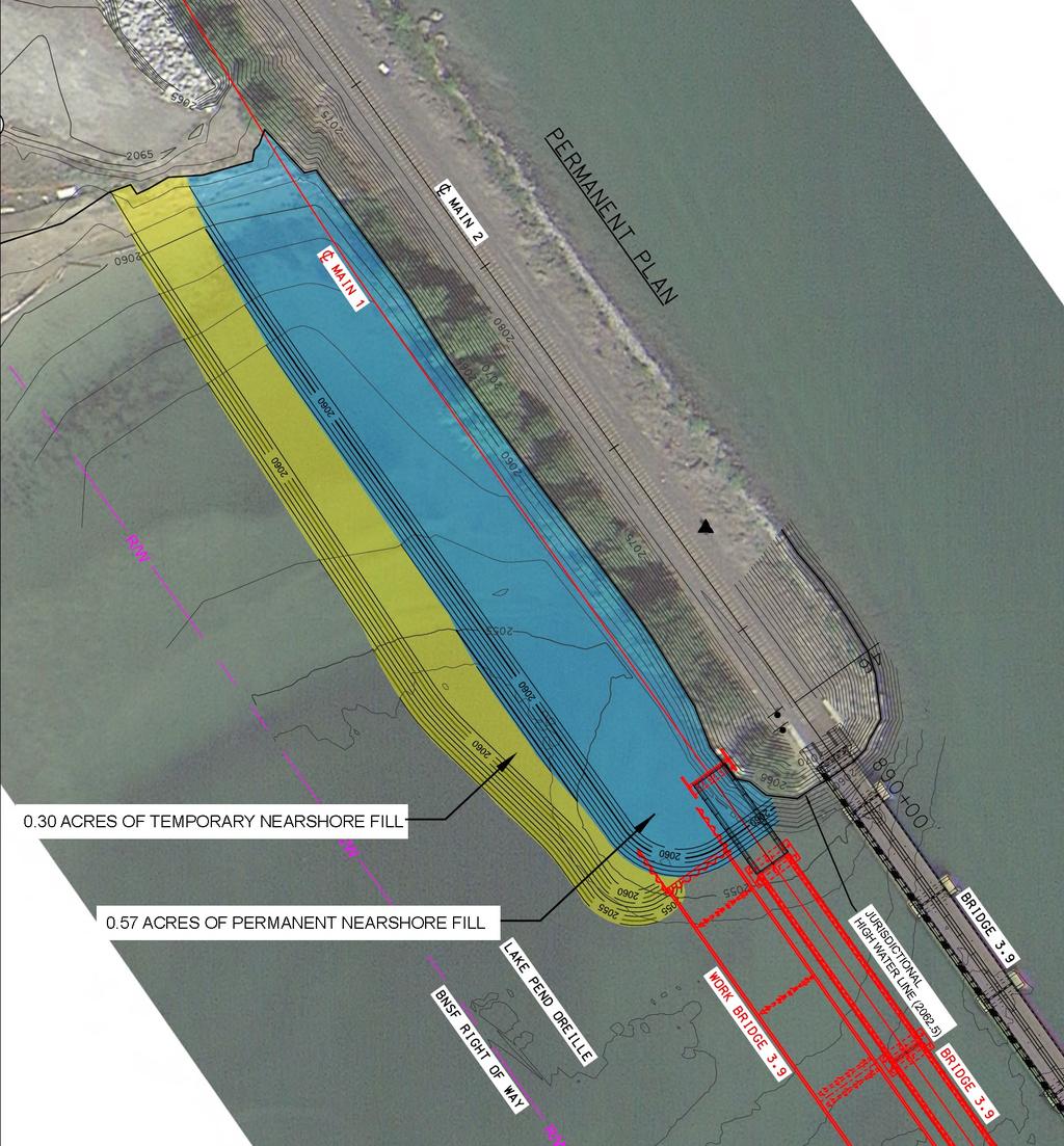 Jurisdictional Impacts Lake Pend Oreille Bridge 3.9 North BRIDGE 3.9 END 1. 0.