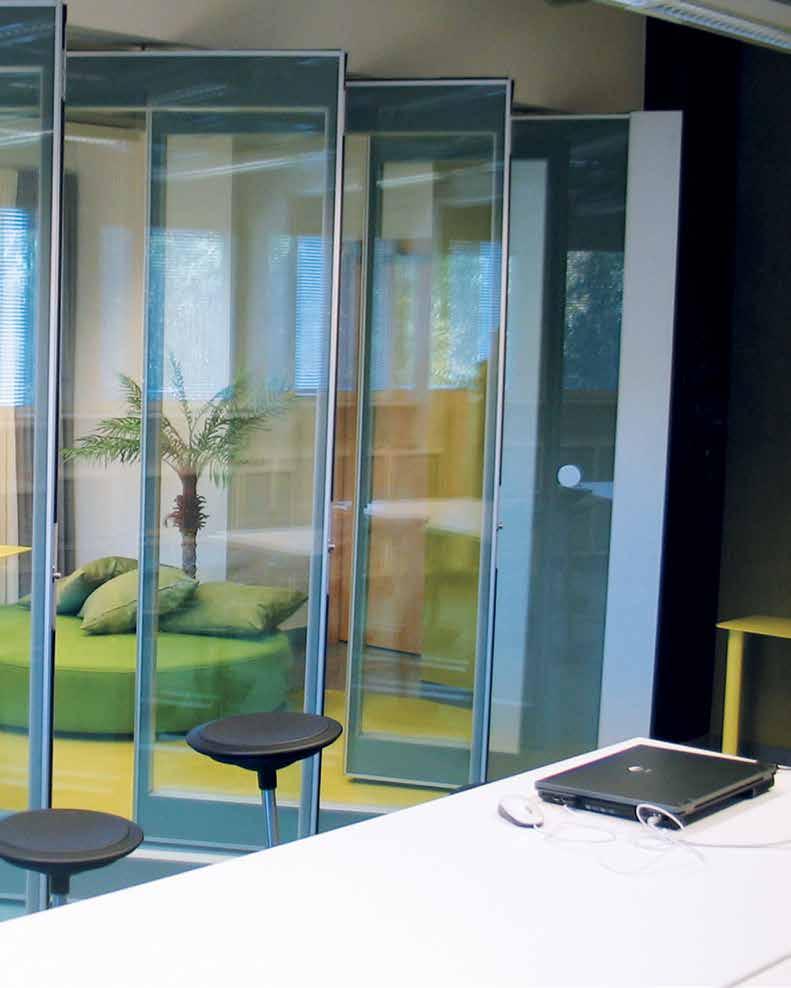 Scanmikael Sapphire sound proofing glass walls with