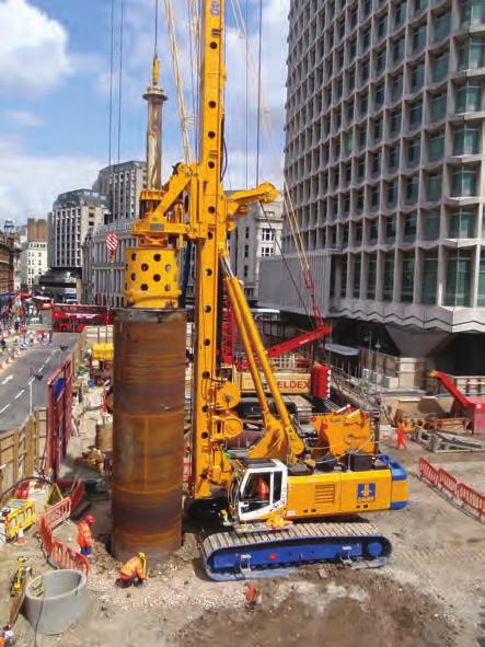 We specialise in the design and installation of large diameter piles, diaphragm walls, under-ream piles and