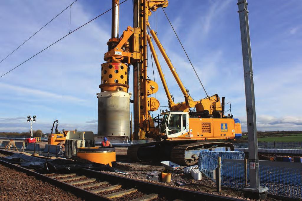 A challenging project, as it had to be planned in great detail and in close cooperation with main contractor Ferrovial Lagan JV and Network Rail to ensure minimum disruption to rail services.