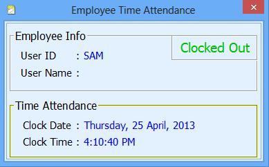 Attendance and Shift Report is ready to