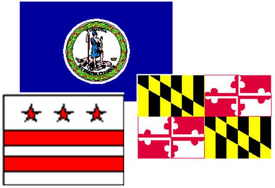 Maryland, Virginia, District of Columbia Designated Regional