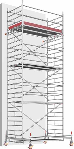 } 11. WALL SUPPORT (under load) Anchoring (under load and tension) For work performed on a load-bearing wall, ballasting can be reduced in