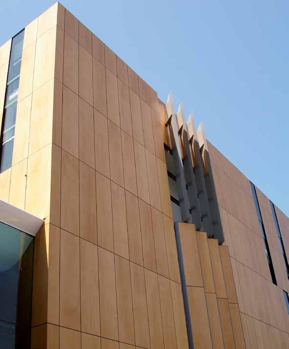 ProdEX IN VENTILATED FAÇADES: THE PERFECT SKIN A covering of natural wood with an authentic quality visible in every