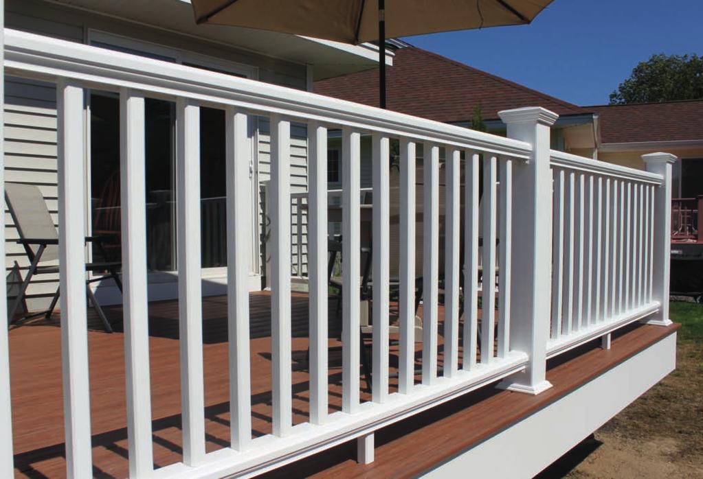 Rail ilw Wa ays Universal Railing Collection Cays ilal Wal WCoaCo Railing Collection The Perfect Complement to your Deck When you add RailWays Universal Railing to your wood or composite deck, you