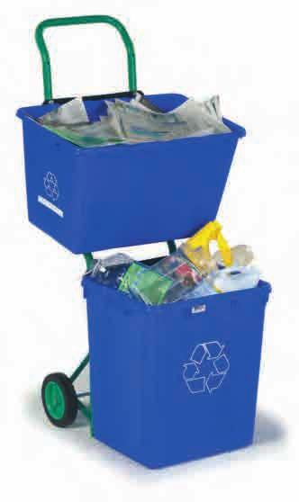 ENVIRONMENTAL PRODUCTS Organic Waste Glass, Plastic, Paper and Metal Separation Rain Collection Choose from ORBIS curbside recycling bins.