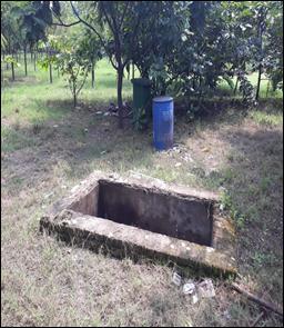 Health Centre Waste bin Deep burial Pit Water meters to measure water consumption