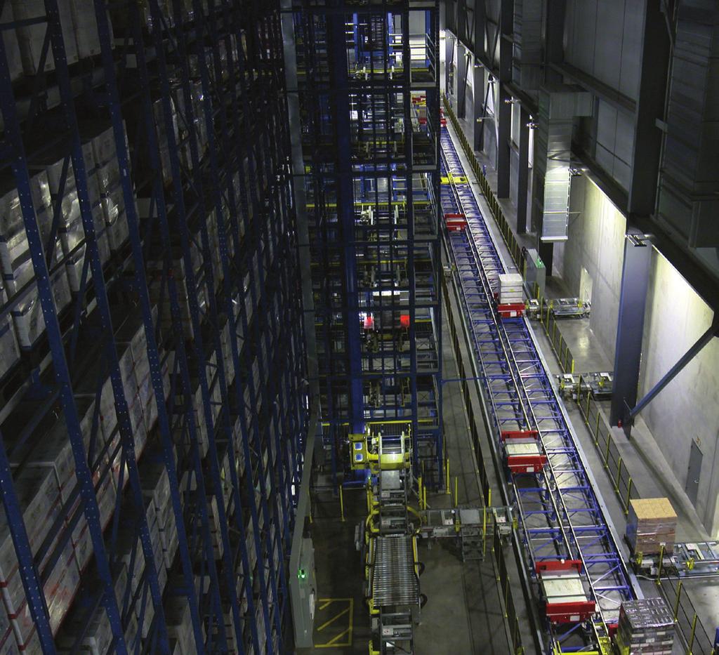 High-Bay Robotic Pallet Shuttles Robotic pallet shuttles for high-bay storage in deep-freeze, chilled and ambient-temperature warehouses are capable of storing pallet loads in the highest density