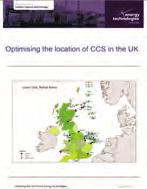 Optimising the location of CCS in the UK