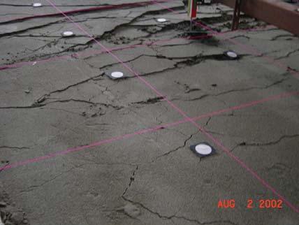 The wall was very stable as these cracks were at the surface and did not penetrate into the backfill. Figure 4.