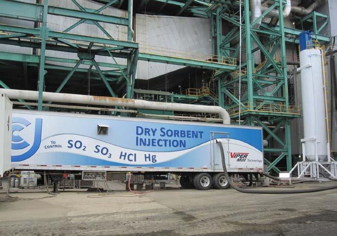 Evolution of DSI UCC developed test units for power plants to demonstrate DSI at power plants The units are modular, trailer-mounted systems that are used to feed sorbent into power plant