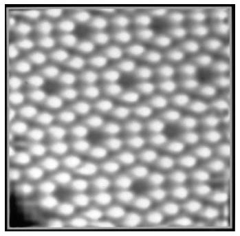 Reconstruction of the surface H 2 O Surface Dangling bond Reconstructed surface Absorbed Oxygen O H H 2 Surface atoms Bulk crystal Fig. 1.