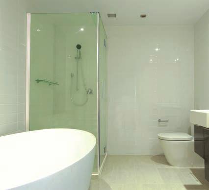 Sterling 10mm Standard sizes Three wall shower Handle options 900mm x 900mm 1000mm x 1000mm 1200mm x 900mm Designer Post & Rail single or Designer Curved single are standard options.