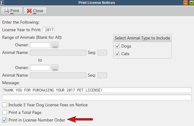 License Notices/Labels License notices and