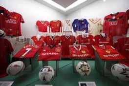 SPECIALLY CURATED FOR TOP SPENDERS EXCLUSIVE MANCHESTER UNITED EXPERIENCE Private tour of the Manchester United stadium and museum **